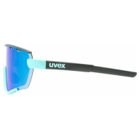 UVEX - Sportstyle 236 S - Aqua Shiny Black Mat/Mirror Blue